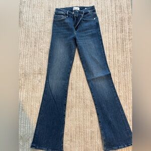 Frame le mini boot jeans, size 26, NWT